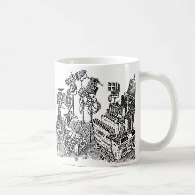 Taza De Café Apretón y eléctrico cinematográficos (Derecha)