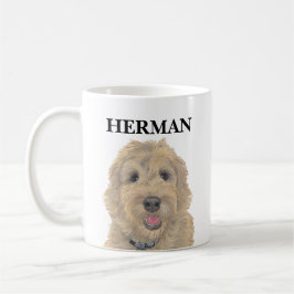 Taza De Café Apricot Golden Doodle personalizado