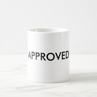 TAZA DE CAFÉ APROBADO