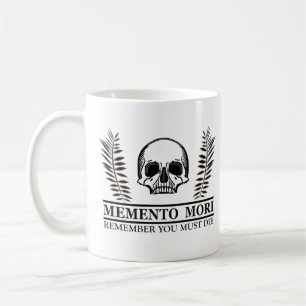 Taza De Café Aprovecha el Día Memento Mori calavera