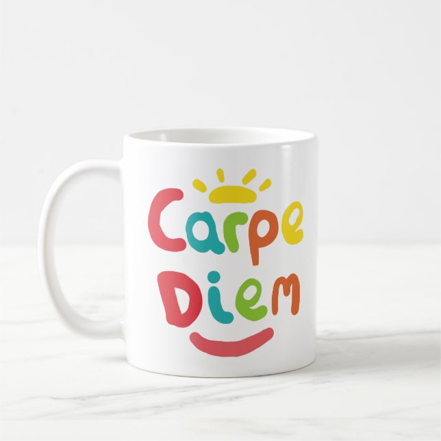 Taza De Café Aprovecha el Momento (Izquierda)