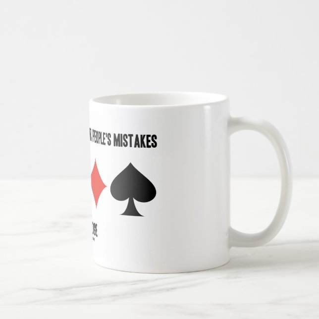 Taza De Café Aprovéchese de los errores de la otra gente (el (Derecha)