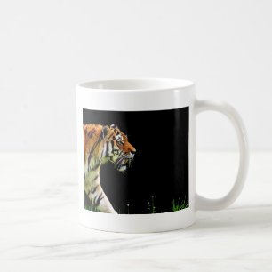 Taza De Café Aproximación de tigres - Arte de animales salvajes