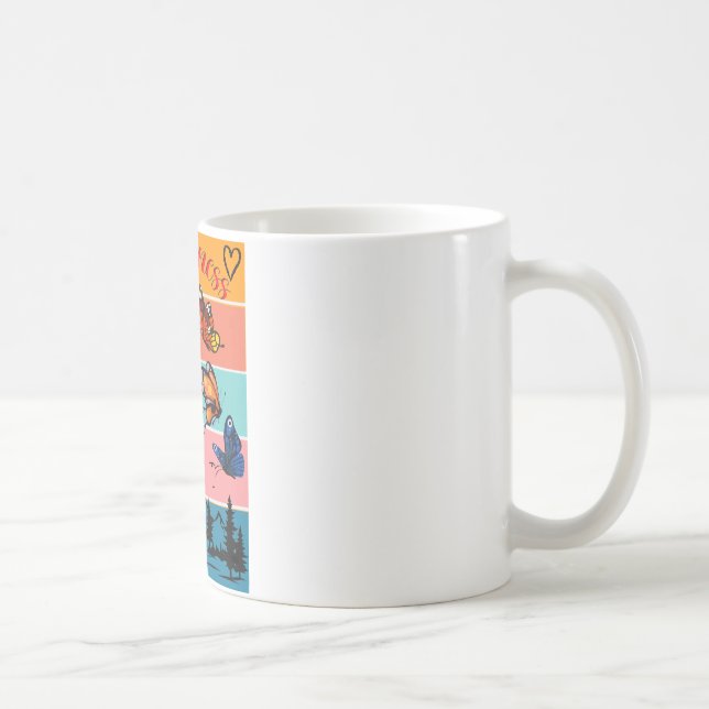 Taza De Café "Aptitud radiante" (Derecha)