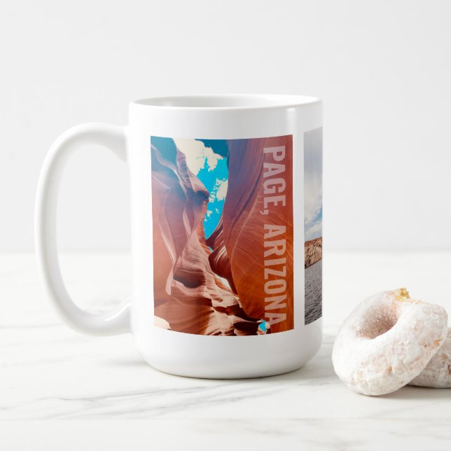 Taza De Café Apuesta por el Cañón Antelope de Arizona Horseshoe (Con donut)