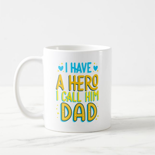 Taza De Café apuesto como papá (Izquierda)