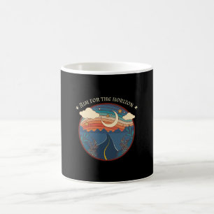Taza De Café Apuntar al horizonte viajar naturaleza viaje en ca