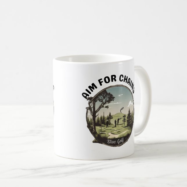 Taza De Café Apuntar Para Cadenas (Anverso derecho)