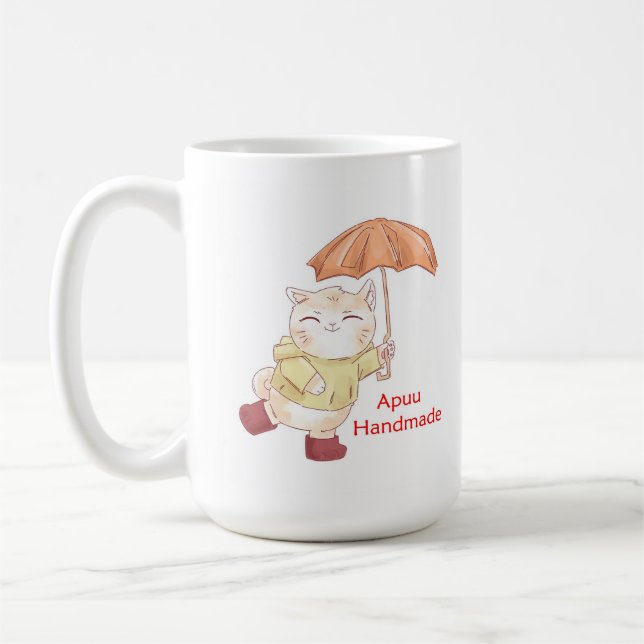 Taza De Café Apuu bailando bajo la lluvia (Izquierda)