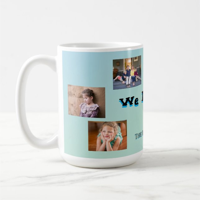 Taza De Café Aqua Blend 6-Photo Nana Tribute (Izquierda)