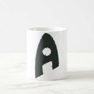 Taza De Café Aquaman Grunge 'A'