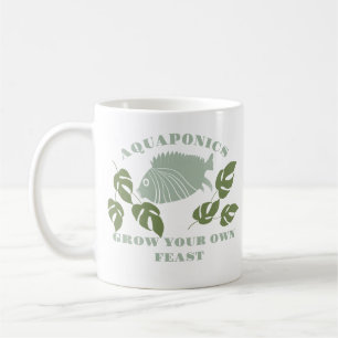 Taza De Café Aquaponics Crece Tu Propia Fiesta