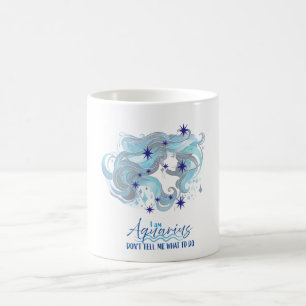 Taza De Café Aquarius Chica Mug