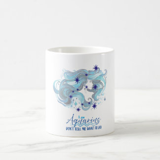 Taza De Café Aquarius Chica Mug