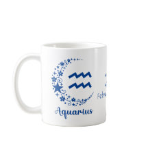 Aquarius Zodiac Astrología Regalo de cumpleaños Az