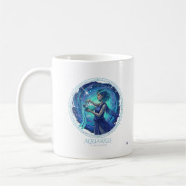 Taza De Café Aquarius Zodiac özel Galaxy Coffee Mug