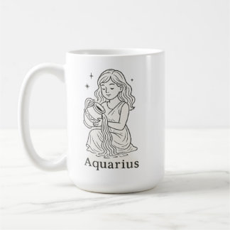 Taza De Café Aquarius Zodiac Woman 