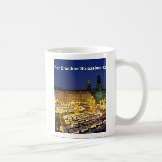 Taza De Café Aquel Striezelmarkt De Dresde