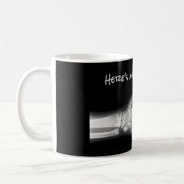 Taza De Café "Aquí está una mano amiga!" radiografía de la mano