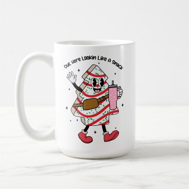 Taza De Café Aquí Fuera Parece Un Aperitivo - Navidades Boujee (Izquierda)