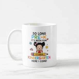 Taza De Café Aquí Llego El Chica Cute C