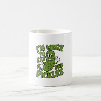 Taza De Café Aquí para comer todas las pollas