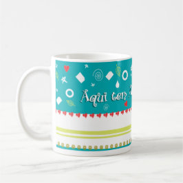 Taza De Café Aqui tem Afeição e Doçura