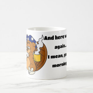 Taza De Café Aquí vamos otra vez mug