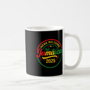 Taza De Café Aquí Venimos Jamaica Vacaciones de Verano 2025 Mat