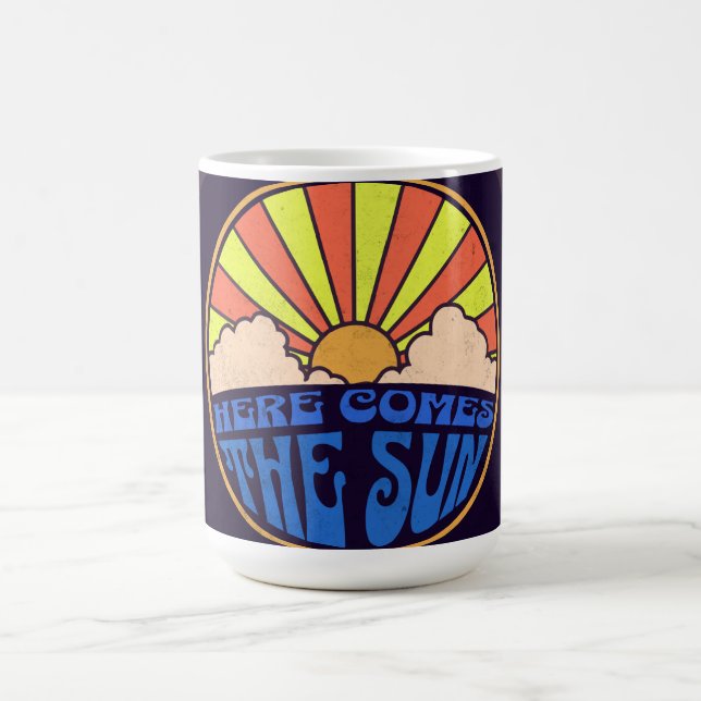 Taza De Café Aquí viene el sol (Centro)