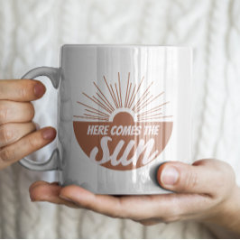 Taza De Café Aquí viene el sol