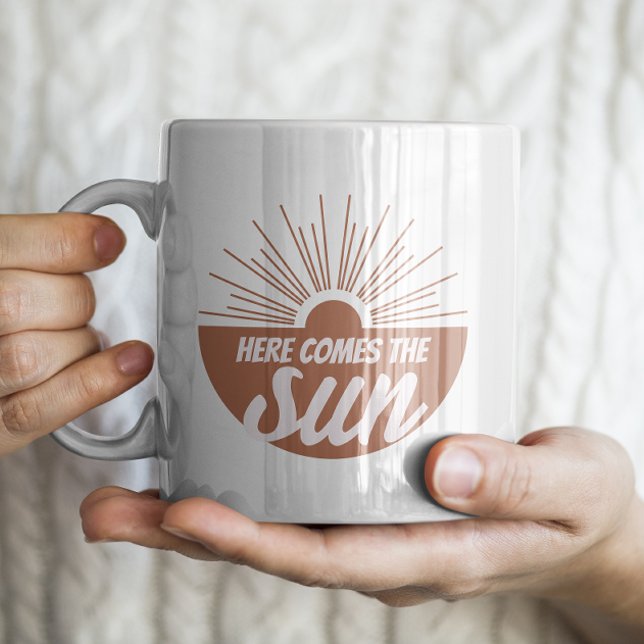 Taza De Café Aquí viene el sol (Subido por el creador)