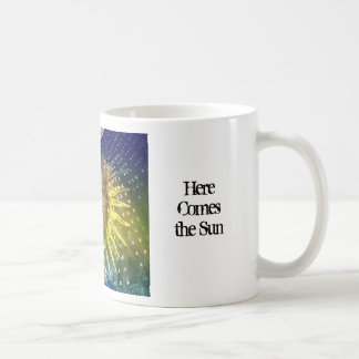 Taza De Café Aquí viene el Sun