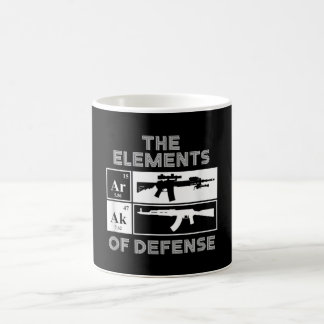 Taza De Café AR15 AK47 Elements of Defense Periodic Table
