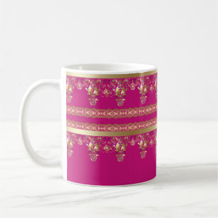 Taza De Café árabe antiguo decorativo este ornamental barroco