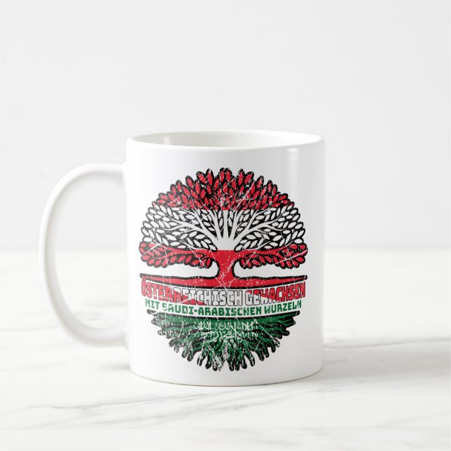 Taza De Café Arabia Saudita-Arabia Saudita Österreich (Izquierda)
