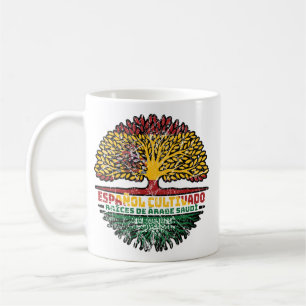 Taza De Café Arabia Saudita Español España Árbol