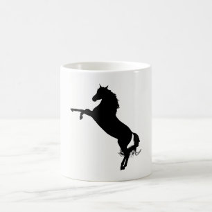 Taza De Café Arabian Horse Silhouette