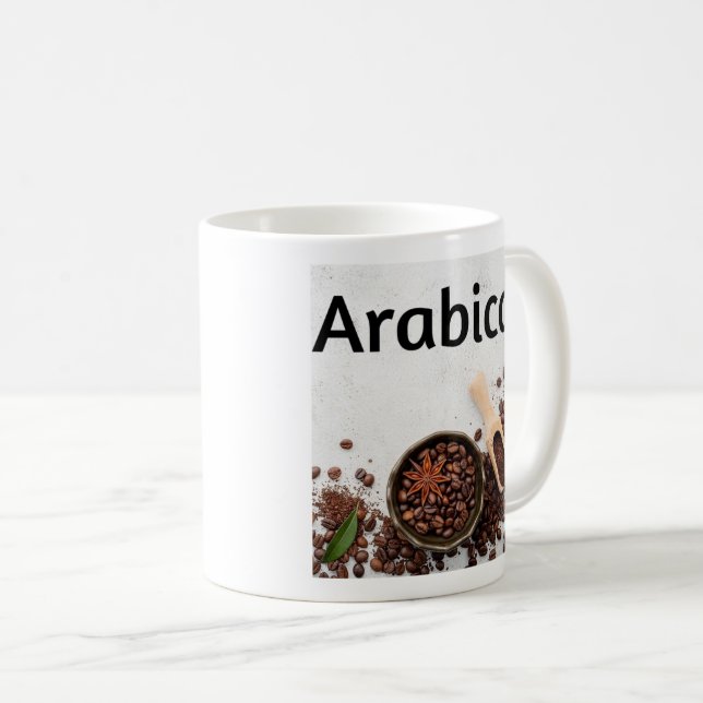 taza de café arabica #3B (Anverso derecho)