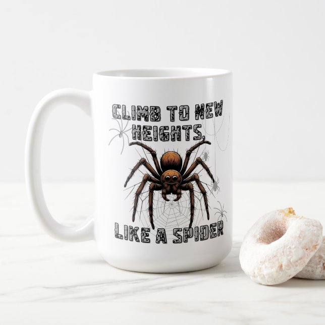 Taza De Café Arachnid Ascent (Con donut)