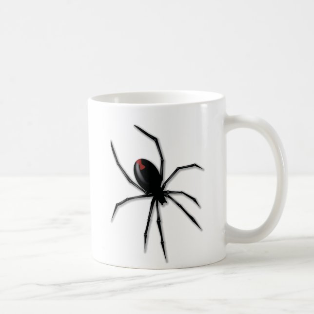 Taza De Café Araña 3D Espantosa (Derecha)