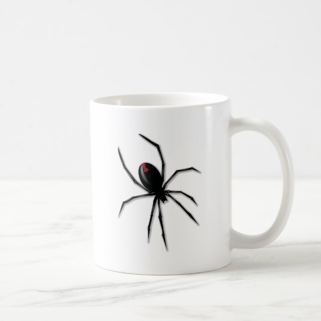 Taza De Café Araña 3D Espantosa (Derecha)