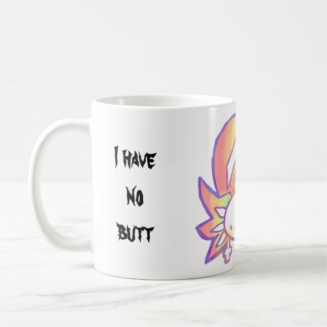 Taza De Café Araña Axolotl Silly Cute Novedad Mug (Izquierda)