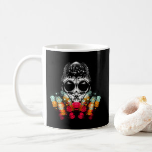 Taza De Café Araña de caída de corte con Gorra dewdrop