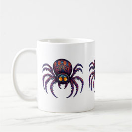 Taza De Café Araña de Halloween Alebrije
