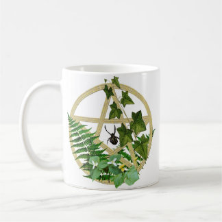 Taza De Café Araña del arbolado encerrada