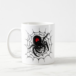 Taza De Café Araña negra en la web