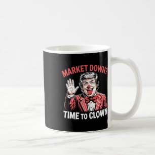 Taza De Café Aranceles de Trump Recesión Meme Mercados Abajo Ho