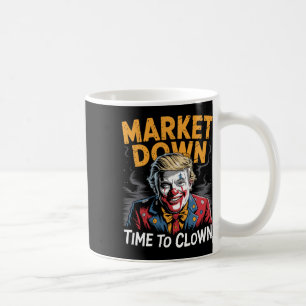 Taza De Café Aranceles De Trump Recesión Meme Mercados Abajo Ti
