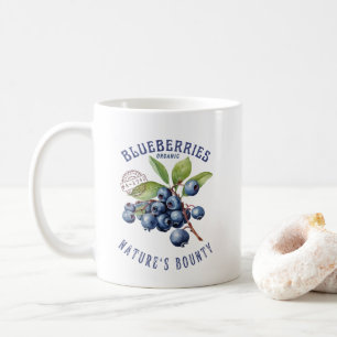 Taza De Café Arándano Vintage – Fruta Botánica